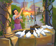 Jim Warren Fine Art Jim Warren Fine Art Wishing for My Prince